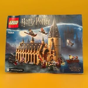 LEGO® Harry Potter 75954 Hogwarts Great Hall Instruction Manual Only!